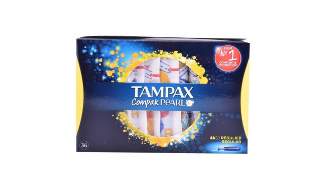 Iepakojums Ar Tamponiem Pearl Regular Tampax Tampax Pearl Compak (36 uds) 36 Vienības