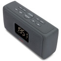Aiwa CRU-80BT alarm clock Digital alarm clock Grey