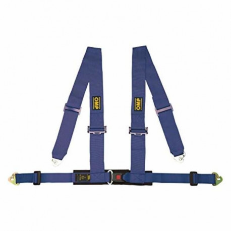 Harness with 4 fastening points OMP OMPDA508071 Black