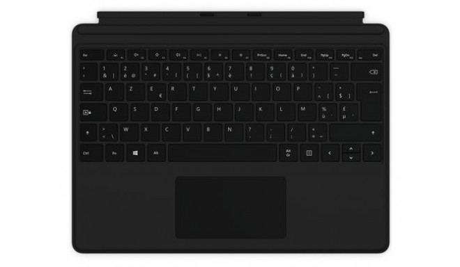 Microsoft Surface Pro X Black Microsoft Cover port QWERTY