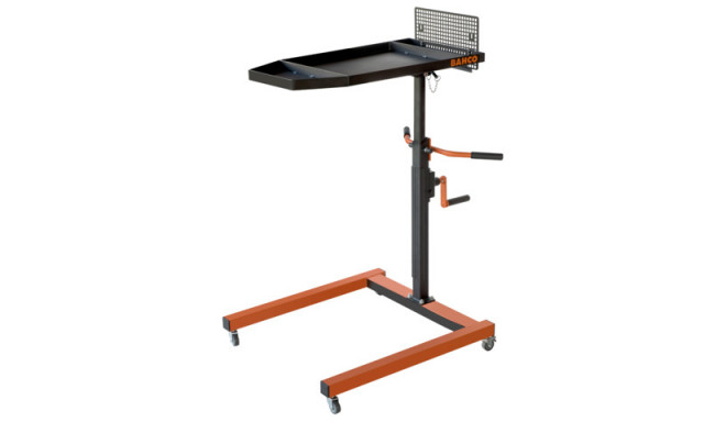 Reguleeritava kõrgusega ratastel töölaud