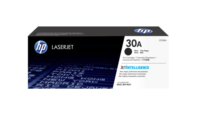 HP 30A (CF230A) Toner Cartridge, Black