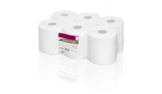 WEPA Centre Feed Rolls for Feed point system RPCB2150 - FP,2-Ply 150m 600 sheets, 20x25, Cellulose (