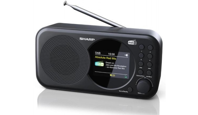 Sharp DR-P320 Portable Digital Black