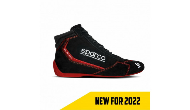 Võidusõidu poolsaapad Sparco SLALOM Must/Punane Suurus 45