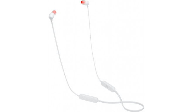 JBL wireless earbuds Tune 115BT, white