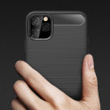 Fusion Trust Back Case silikoonist ümbris Apple iPhone 11 Pro mustale