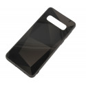 Fusion Diamond Stone Back Case silikoonist ümbris Apple iPhone 11 Pro Max mustale