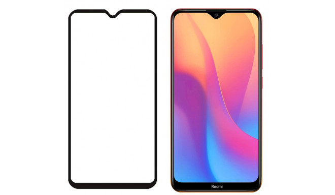 Fusion Full Glue 5D karastatud klaas, kaetud raamiga Xiaomi Redmi 9A | 9C Black