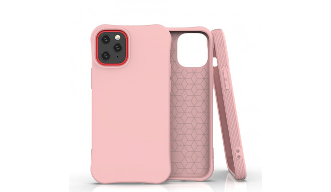 Fusion Solaster Back Case Silicone Case For Apple iPhone 12 Pro Max Pink