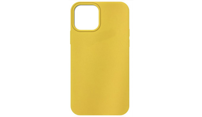 Fusion elegance fibre protect silicone case for Apple iPhone 12 | 12 Pro yellow