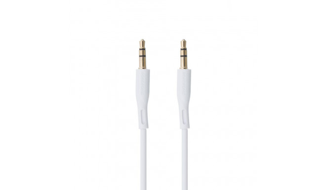 Borofone BL1 Premium AUX Cable 3.5 mm -> 3.5 mm 1m white