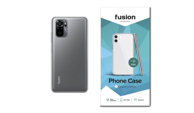 Fusion ultra clear series 2 mm silicone case for Apple iPhone 13 Pro transparent (EU Blister)