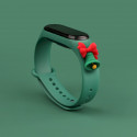 Fusion Xmas Bell kellarihm Xiaomi Mi Band 3 / 4 roheline