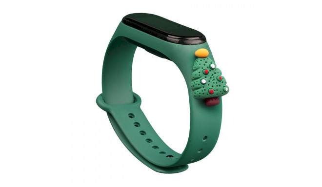 Fusion Xmas Christmas Tree 2 for Xiaomi Mi Band 5 | Mi Band 6 green