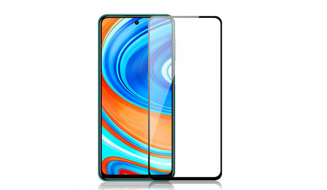 Fusion full glue 5D karastatud klaas kaetud raamiga Xiaomi Redmi Note 10 5G | Poco M3 Pro must