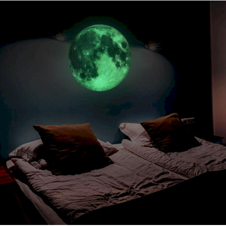 Fusion fluorescent sticker for bedroom "Moon"