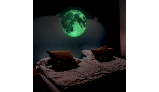 Fusion fluorescējoša uzlīme guļamistabai "Mēness"