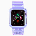 Fusion Light Set silikoonist kellarihm Apple Watchile 38mm / 40mm / 41mm lilla