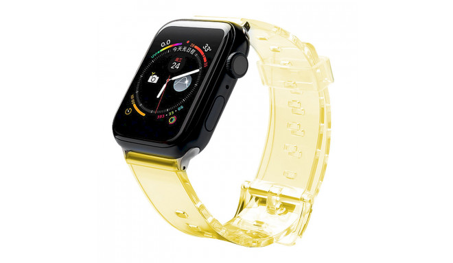 Fusion Light силиконовый ремешок для Apple Watch 38mm | 40mm | 41мм желтый