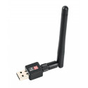 Fusion traadita WiFi-adapter antenniga (2,4 GHz / USB 2.0, juhtmevaba, 300 Mbps, IEEE 802.11b/g/n)