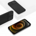 Fusion Camera Protect silikoonist ümbris Apple iPhone 13 Pro mustale