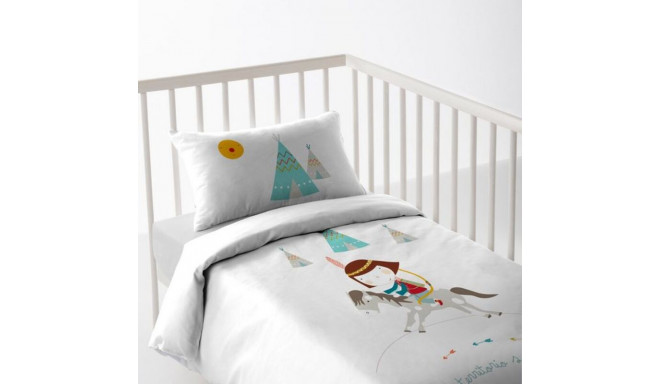 Cot Quilt Cover Haciendo el Indio Indian C - 60 cm cot (100 x 120 cm)