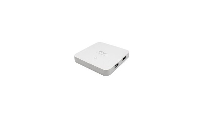 I-TEC USB-C Metal Charging HUB 4x USB 3.0 + Power Delivery 60W w/o power adapter ideal for Notebook 