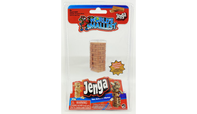 WORLD´S SMALLEST mini-suuruses mäng Jenga
