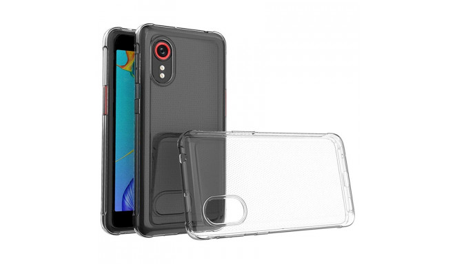 Fusion ultra case 1 mm silikona aizsargapvalks Samsung G525 Galaxy Xcover 5 caurspīdīgs
