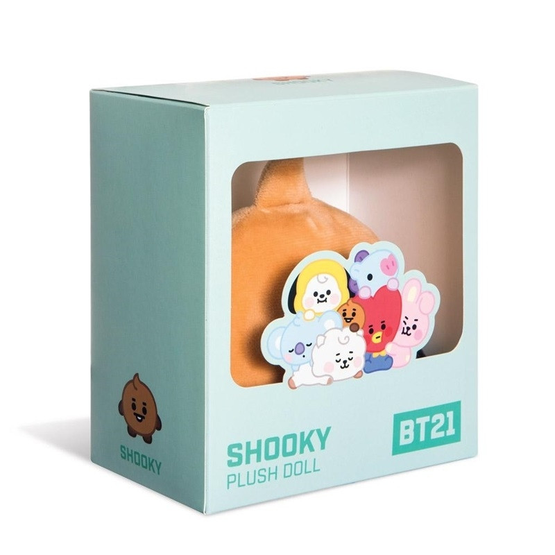 Line Friends BT21 - Mascot 12cm SHOOKY BABY - Мягкие игрушки - Photopoint