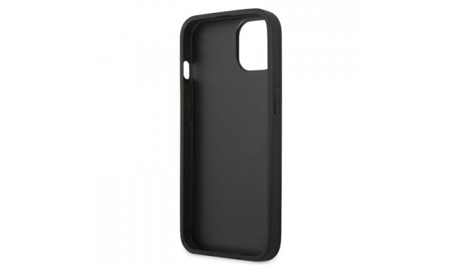 Karl Lagerfeld PU Leather Karl & Choupette Embossed - Etui iPhone 13 Mini (fuksja)