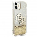 Guess Liquid Glitter 4G Big Logo - Case for iPhone 11 (gold)