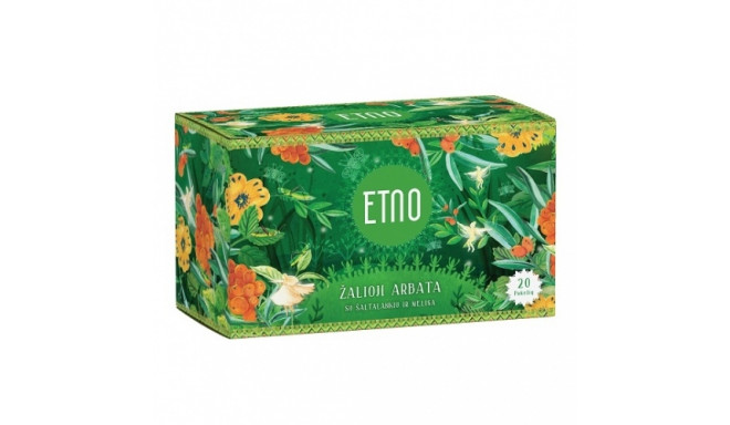 ETNO Green Tea with Sea Buckthorn and Melissa 40g (2g x 20 pcs.)