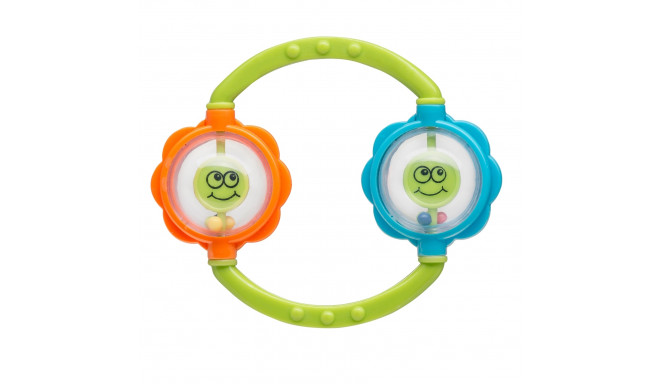 Double circle rattle