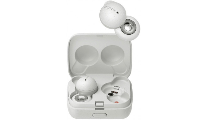 Sony juhtmevabad kõrvaklapid LinkBuds WF-L900, valge