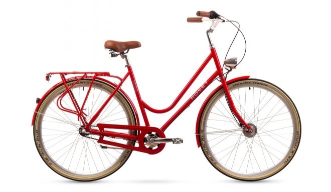 City bicycle for women 19 M ROMET CAMEO red