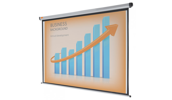 Projection Screen Nobo Wall or Ceiling Mounted 4:3 1750x1325