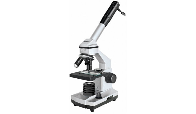 Microscope BRESSER JUNIOR 40X-1024X with eyepiece camera and expermental kit