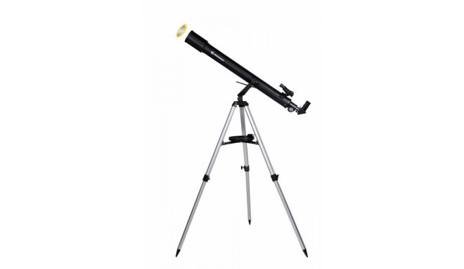 BRESSER Sirius 70/900 AZ refraktora teleskops ar viedtālruņa kameras adapteri