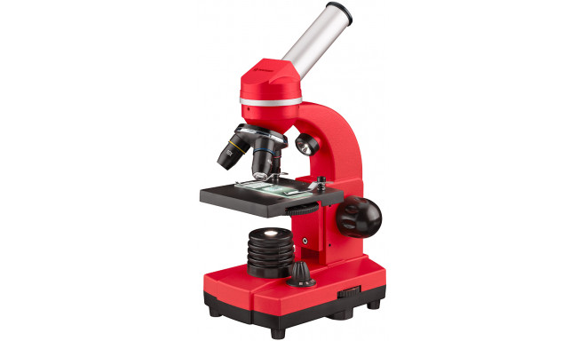 Microscope Bresser Junior Biolux SEL 40–1600x, red