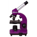 Bresser Junior Biolux SEL 40–1600x Microscope, purple