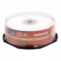 Omega CD-R 700MB 52x 25tk tornis (56303)