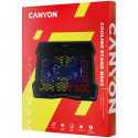 Cooling stand dual-fan with 2x2.0 USB hub, support up to 10”-15.6” laptop, ABS plastic and iron,  Fa