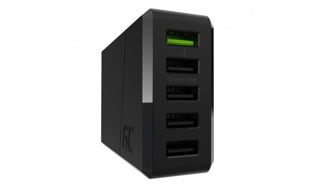 Green Cell ChargeSource 5 - Ładowarka sieciowa 5xUSB 52W Ultra Charge, Smart Charge