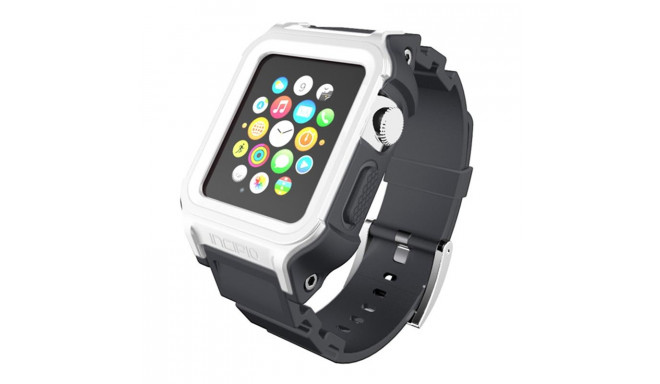 Incipio Octane Strap - Pancerny pasek do Apple Watch 38/40/41 mm (biały/szary)