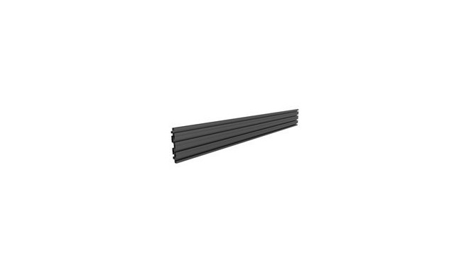 MULTIBRACKETS Pro Series Single Screen Rail Part for Pro Series aluminum 100cm black