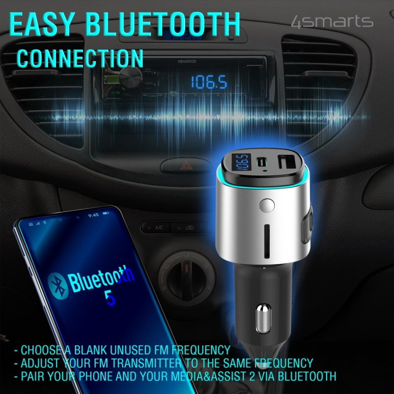 4smarts bluetooth fm transmitter