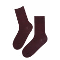 SOKISAHTEL DOORA bordoopunased meriinovillased sokid naistele 444