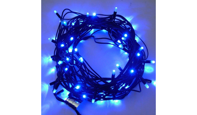100 LED Kalėdinė lauko lempučIų girlianda 9,7m., mėlyna šviesa